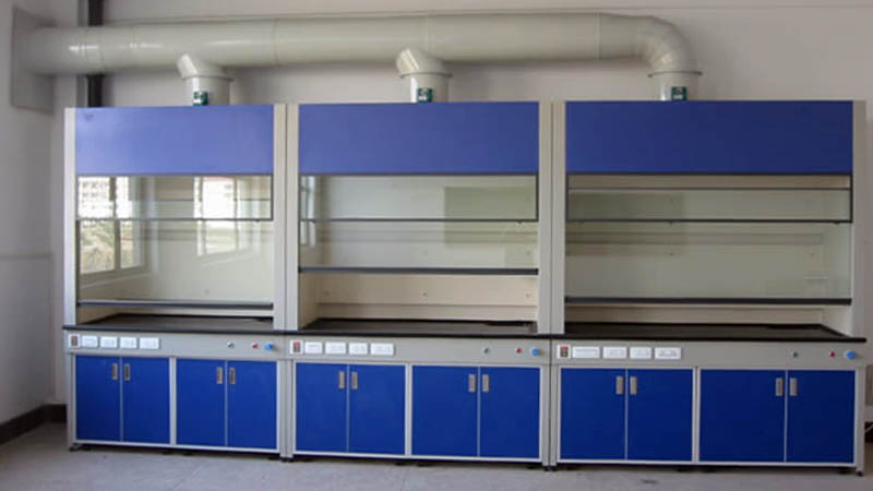 實驗室家具鋼木結構通風柜通風櫥廠家